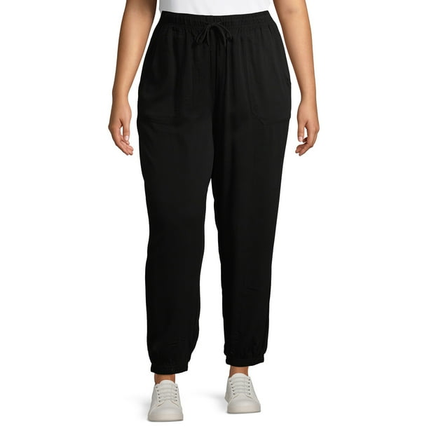 plus cargo joggers