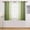 Green, variant on Hgallory Faux Grommet Gradient Semi Sheer Window Curtain, Light Filtering Voile Curtains for Bedroom Kitchen Home Decoration Window Treatment, 1 Panel, 52"x63", Black