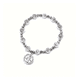 thumbnail image 1 of Pulsera Con Medalla Católica De San Benito Y Rosario Cruzado Xtellar plateado, 1 of 4