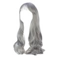 thumbnail image 2 of DOPI Brazilian Virgin Hair Full Lace Cap Band Human Hair Wigs For Black Women Multi-color Optional Long Loose Wavy Syntheic, 2 of 2