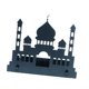 thumbnail image 5 of Soporte de montaje en la pared estuper estante de decoración decorativo eid mubarak soporte para adornos para sala de estar Estilo a, 5 of 8