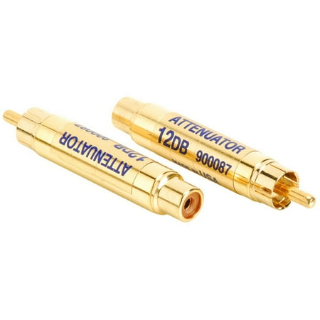 - Harrison Labs 12 dB RCA Line Level Audio Attenuator Pair