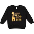 thumbnail image 2 of Inktastic I'm Going to Be a Big Sister Giraffe Toddler Sweatshirt, 2 of 4