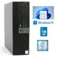 Restored Dell OptiPlex 7040 SFF Core i7 Desktop Computer 16GB RAM 1TB SSD Wi-Fi Windows 11 Pro (25H2) (Refurbished)