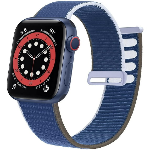 LEIXIUER 1/2/3Pack Sport Loop Band for Apple Wacth Bands Ultra 49mm 45mm 44mm 40mm 41mm 42mm 38mm Women Men, Braided Adjustable Velcro Nylon Wristbands Bracele Strap for iWatch Series 8 7 SE 6 5 4 3 2