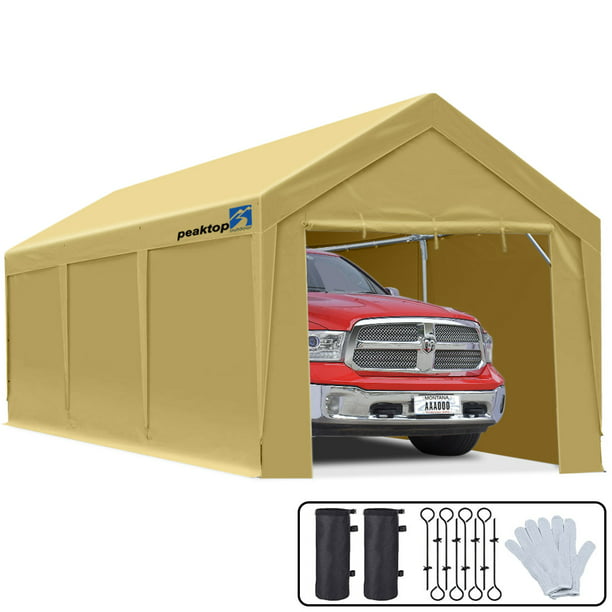 Portable Garage Tent Boat Shelter, Harbor Freight 10 X 20 Portable Garage Door