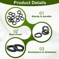 thumbnail image 3 of Split Lock Washer, Spring Lock Washer Stainless Steel Lock Washers Assortment Kit for Screws Bolts 5  100, 3 of 8