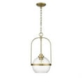 thumbnail image 6 of IN10010ATB-Acclaim Lighting-Devonshire - 1-Light Pendant With Clear Seeded Glass  In Classic Style-Antique Brass Finish    -Traditional Installation, 6 of 6