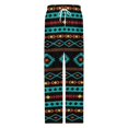 thumbnail image 4 of Aztec Art Pajama Pants Loose Pajamas Female Breathable Home Trousers Leisure Sleeping Pants Large Size, 4 of 6