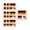 MulticolorC, variant on Uutvery 10 Pcs Football Themed Stickers, Classic Flag Designs for Fan Decor, Sports Party Favors Waterproof Decoration, 2.36x2.36 Inches