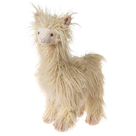 mary meyer fabfuzz stuffed animal soft toy, andy llama, 18-inches