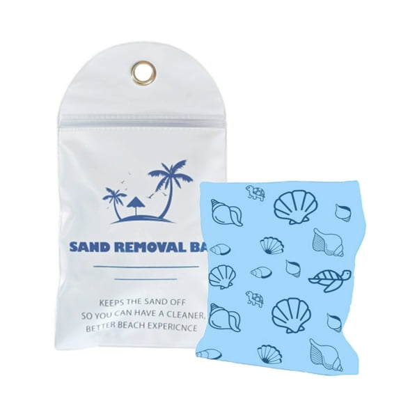 Aihimol Beach Sandbags Are A Must-have Artifact For Sand Removal In Seconds. Beach Vacation Artifacts Are Sand Removal Bags.