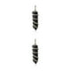 thumbnail image 4 of Qarigey Alambre envuelto encanto hombres joyería hallazgos aniversario regalo colgante cristal encantos DIY collar cadena pendientes Negro 2piezas, 4 of 5