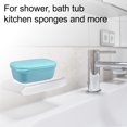 thumbnail image 2 of Jabonera Unique Bargains para hogar Baño cocina plástico azul, 2 of 7