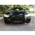 thumbnail image 2 of Labymos 2 Pcs Front Grille Trim Strips Sport Style Strip Cover Frame Insert Trim Strips, 2 of 8
