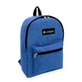 thumbnail image 2 of Everest 15" Basic Denim Backpack, Royal Blue All Ages, Unisex 1045DM-RBL, Carrier and Shoulder Book Bag for School, Work, Sports, and Travel, 2 of 4