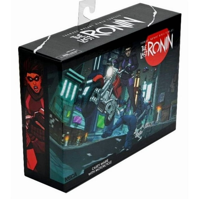 Teenage Mutant Ninja Turtles The Last Ronin 7 Inch Action Figure Ultimate - Casey Marie with Motorcycle