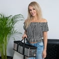 thumbnail image 6 of Made Easy Kit CD Media Storage Bag Case - Clear See Though PVC Organizer With Triple-Stitched Handles and Dividers - Stackable, Space-Saving, Fits 50 CDs (Black, 2 Bags), 6 of 6