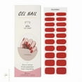 thumbnail image 2 of Semi-Cured Gel Nail Strips Spotted Leopard Print Mixed Color 16/18/20 Tips UV Lamp Harden, 2 of 6