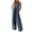 E-47 Dark Royal Blue, variant on Dark Royal Blue Slip Coveralls for Women Fall Summer V Neck Backless Plain Overalls One Piece Women 2026 Clothing XL
