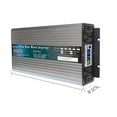 thumbnail image 1 of Pure Sine Wave Inverter 12V 24V To AC 110/220 6000W 8000W Voltage Transformer Power Converter Solar Inverter Home ,Safety, 1 of 7