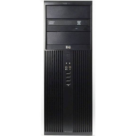 Restored HP EliteDesk 8200 Tower Computer PC, 3.20 GHz Intel i5 Quad Core Gen 2, 4GB DDR3 RAM, 1TB SATA Hard Drive, Windows 10 Professional 64bit (Refurbished)