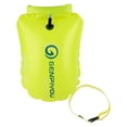 thumbnail image 1 of Boya de natación para aguas abiertas, burbuja de natación, bolsa de equipo inflable de colores brillantes Verde, 1 of 8