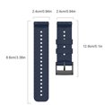 thumbnail image 2 of Reemplazo de la correa de la correa de la correa de la pulsera de silicona suave deportiva para Suunto 9/9 Baro / Suunto Spartan Baro kenally EL2811-03B, 2 of 2