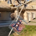 thumbnail image 3 of Democratic Manx Making Meow Count Election 2024 Acrylic Keychain Cat Lover Kitten Owner Gifts Collar Charm Tag Keyring - 01001, 3 of 5