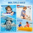 thumbnail image 5 of Large Frame Waterproof Anti-Fog Swimming Goggles for Ages 4-15 Wide View, 5 of 6