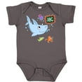 thumbnail image 3 of Inktastic Teacher Shark with School of Fish Boys or Girls Baby Bodysuit, 3 of 5