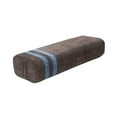 thumbnail image 2 of AMLESO Yoga Bolster Pillow Rectangular Yoga Pillow Professional Easy to Carry Removable Cover Comfortable Women with Carrying Handle Dark Brown, 2 of 9