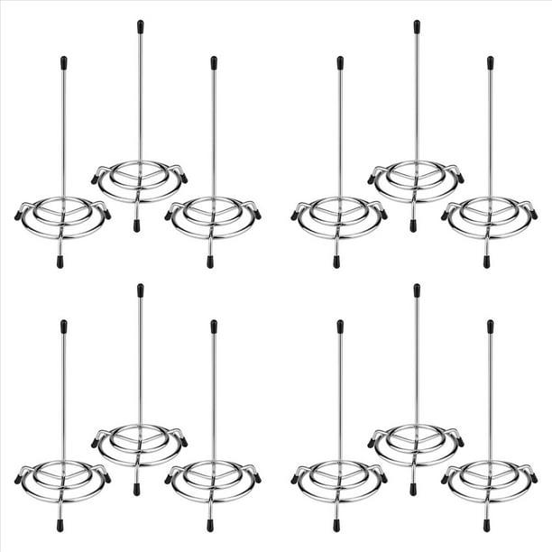 Apuñalador de Boletos para Restaurante, Soporte de Recibos de Boletos de 12 Piezas, de Pedidos de Husillo para Empresas, Cocina, Oficina