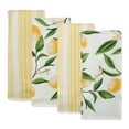 thumbnail image 2 of Design Imports CAMZ11656 Torchon Lemon Bliss - Ensemble de 4, 2 of 2