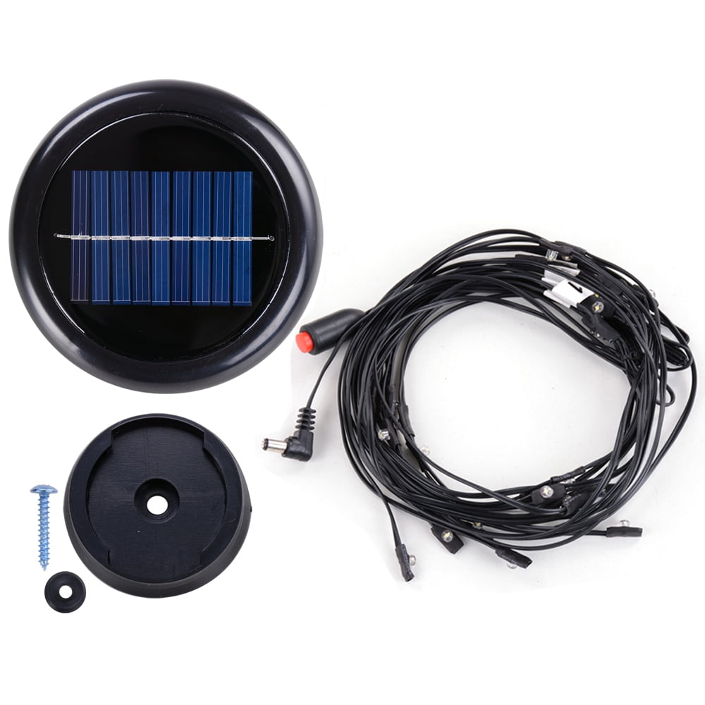 Yescom Aluminum Outdoor Patio Umbrella Led String Light Only Walmart Com Walmart Com