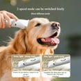thumbnail image 3 of Professional Dog Grooming Clipper â 2-in-1 Dual Blade System (Standard & Narrow Heads), 2-Speed Adjustable, USB Rechargeable & Ultra Quiet (800mAh, for Full Body & Paw Trimming), 3 of 7