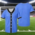 thumbnail image 2 of Tranfacy Unisex Kids 1-13 Years Summer Shirt Short Sleeve V-Neck Solid Mesh Casual Sports Ball Tops, 2 of 5