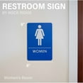 thumbnail image 5 of Womens Restroom Sign, ADA-Compliant Bathroom Door Sign for Offices, Businesses, and Restaurants | Made in USA (12), 5 of 7