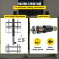 thumbnail image 4 of KFFKFF Motorized TV Lift for Screens up to 50", 28" Travel Distance with Variable Height from 38" to 65", Operated by Remote, Can Hold up to 132 lbs, 4 of 9