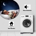 thumbnail image 3 of Anti Vibration Pads For Washing Machine, 4 Pcs Washer Dryer Shock And Noise Cancelling Feet Pads, 3 of 5