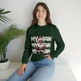 thumbnail image 7 of My Man Santa Unisex Heavy Blend™ Crewneck Sweatshirt, 7 of 7
