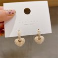 thumbnail image 1 of Pendientes de aro pequeños JAMW perlas oro de 14K para mujer, 1 of 5