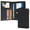 Black, variant on WASON Leather Passport Cover Travel Wallet RFID Blocking – Passport Holder Slot with Zipper Pocket for lD, Boarding Pass,Ticket, Cash, SD Card, Travel Essentials for Men and Women (Light Green)