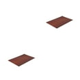thumbnail image 2 of QualitChoice Tapis de Table en PVC 1/2/3/5 Napperons Bol Plat Tapis Résistant au Chauffage Rectangulaire Isolation Imperméable Maison Hôtel Tapis v Rouge 2 Pcs, 2 of 6