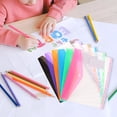 thumbnail image 2 of 6Pcs Portable Storage Pouches Reusable Contract Bag Multi-function Binder File Pouches, 2 of 6