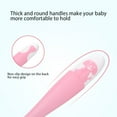thumbnail image 5 of SHELLTON Baby Utensils Spoons Forks with Travel Safe Case for Toddler Babies, Feeding Training Spoon Easy Grip Bendable, Perfect Self Feeding Learning Stand Spoons Forks Pink, 5 of 6