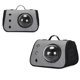 thumbnail image 4 of Caja aerolínea aprobada por la aerolínea Capazador de Gatos Cómodo Bolso de Bolso de Hombro para Gatos perros Pequeños Menores de 13 Libras, 4 of 7