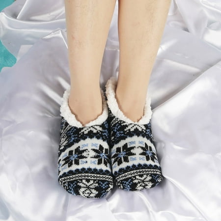 

4 pair Women Winter Floor Socks Plush Warm Indoor Household Socks Color Random