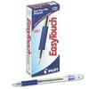 Pilot Easytouch Balllpoint Pen - Medium Pen Point Type - 1 Mm Pen Point Size - Blue Ink - Blue Barrel - 12 / Dozen (32011)