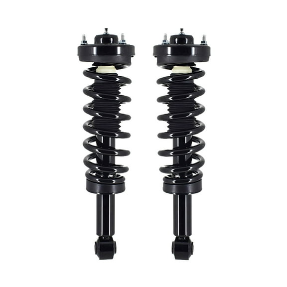 Pair of 2 Front Quick Complete Strut and Coil Spring For 2007 - 2013 Ford Expedition